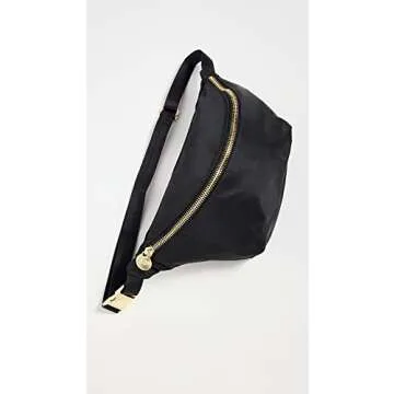 Stoney Clover Lane Women's Classic Jumbo Fanny Pack - Noir Black, One Size