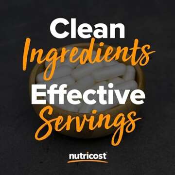 Nutricost Magnesium+ Extra Strength 420mg, 240 Capsules - 120 Servings. Magnesium Oxide and Glycinate - Non-GMO, Gluten Free, Vegan Friendly