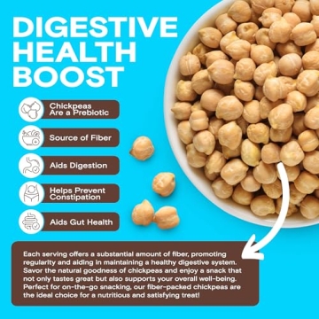 BIENA Crunchy Roasted Chickpea Snacks - Healthy & Flavorful