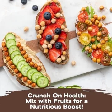 BIENA Crunchy Roasted Chickpea Snacks - Healthy & Flavorful