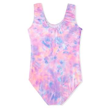 Vibrant HOZIY Tie Dye Leotards for Toddlers - Gymnastics & Dance