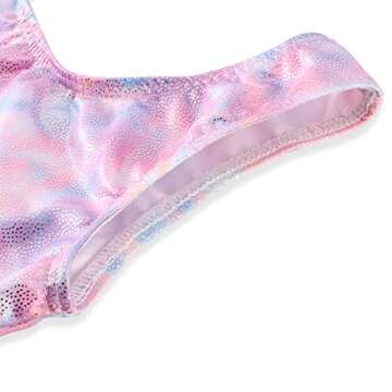 Stylish HOZIY Tie Dye Leotards for Toddler Gymnastics