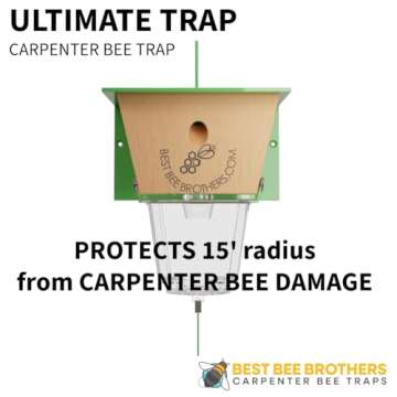 Ultimate Carpenter Bee Trap - Safe & Effective for Outdoors