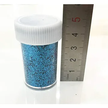 Vibrant Glitter Powder Pack for Crafts and Slime