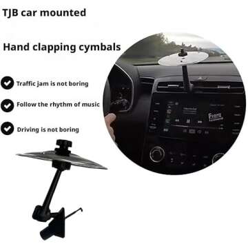 Car Cymbals for Fun and Enjoyable Drives - 2 Packs