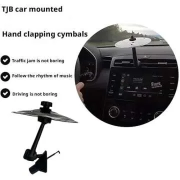 Car Cymbals for Fun and Enjoyable Drives - 2 Packs