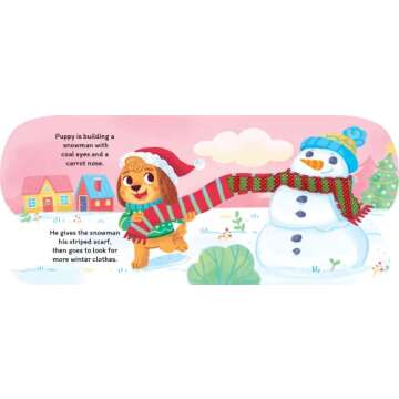 Santa Paws Touch and Feel Holiday Book for Toddlers