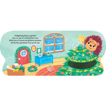 Santa Paws Touch and Feel Holiday Book for Toddlers