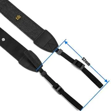 WANBY Camera Strap for DSLR & SLR - Stylish & Adjustable