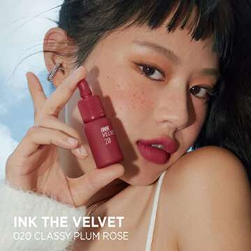 Peripera Ink the Velvet Lip Tint - High Pigment Color, Longwear, Weightless, Not Animal Tested, Glut...