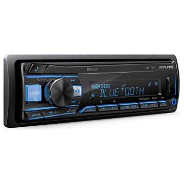 Alpine UTE-73BT Mech-Less Digital Media Receiver with Bluetooth