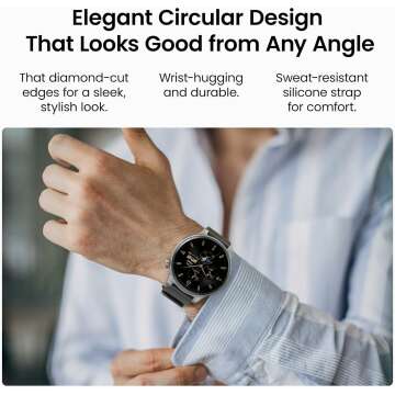 TOZO S5 Smart Watch with Call Support & Fitness Tracking