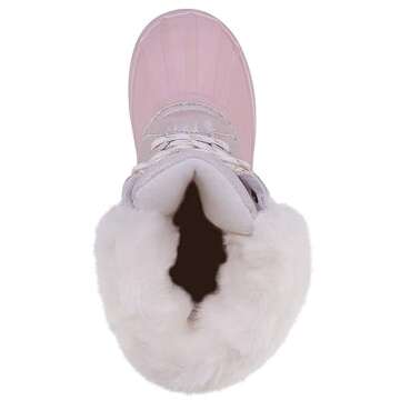 LONDON FOG Girls Bell Court Cold Weather Snow Boot ROSE GOLD Size 2