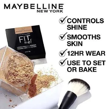 Maybelline Fit Me Loose Powder for Flawless Skin Finish