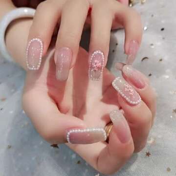 Pearl Makeup Rhinestone Stickers for Eyes Face Body,3D Self Adhesive White Pearl Face Jewels Eye Gems Eyeshadow Sticker,Women Nail Pearls for Nail Art Decoration,Kids DIY Craft Accessories