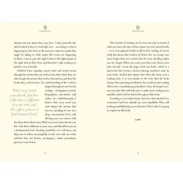 The Art of Mindful Reading Embracing Words