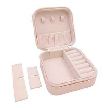 TRODANCE Mini Jewelry Travel Case - Portable Storage Box