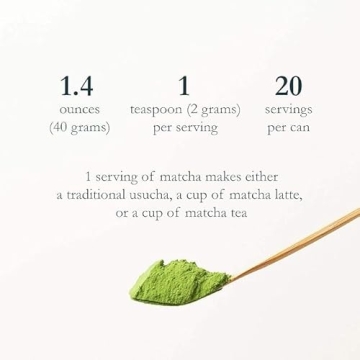 Naoki Matcha Nishio Bloom Masters Collection Matcha – Authentic Japanese Ceremonial Grade Matcha Green Tea Powder from Nishio, Japan (40g / 1.4oz)