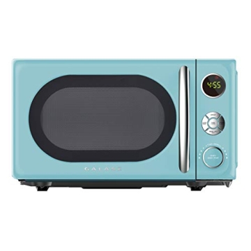 Galanz GLCMKA07BER-07 Retro Microwave Oven - Compact, Stylish & Functional