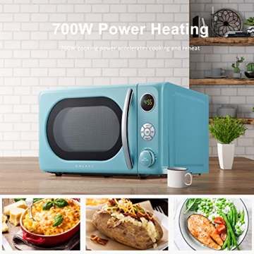 Galanz Retro Microwave Oven - Compact & Stylish Design