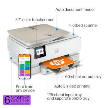HP Envy Inspire 7958e Wireless All-in-One Inkjet Printer
