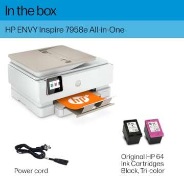 HP Envy Inspire 7958e Wireless All-in-One Inkjet Printer
