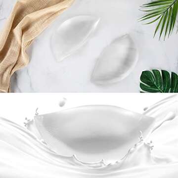 Silicone Bra Inserts Push Up Breast Cups Enhancers