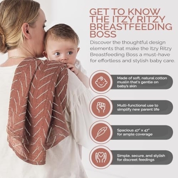 Itzy Ritzy Multi-Use Cover for Nursing and Swaddling