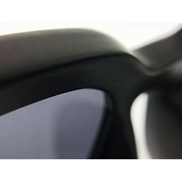 O2 Eyewear 7151 Premium Oversize XXL Women Men Mirror Fashion Sunglasses (Oversized, Matt Black)