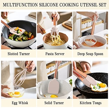 Upgrade Your Kitchen with Umite Chef Silicone Utensils Set