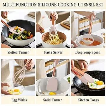 Upgrade Your Kitchen with Umite Chef Silicone Utensils Set
