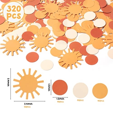 Vibrant G1ngtar Boho Sun Confetti for All Occasions