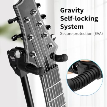 GUITTO Guitar Stand Universal Portable Adjustable Folding