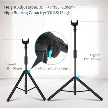 GUITTO Guitar Stand Universal Portable Adjustable Folding