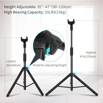 GUITTO Guitar Stand Universal Portable Adjustable Folding