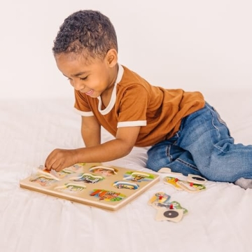 Melissa & Doug Farm Sound Puzzle with Animal Sounds