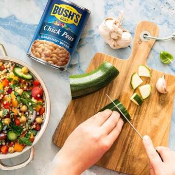 BUSH'S BEST Garbanzo Beans - Nutritious Plant-Based Protein
