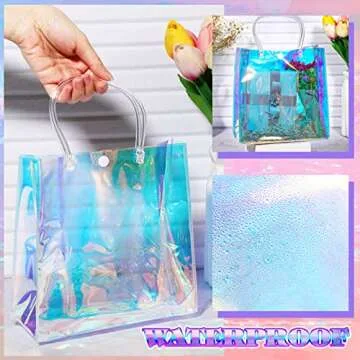 Stunning Holographic Gift Bags - Perfect for Parties