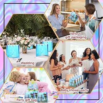 Stunning Holographic Gift Bags - Perfect for Parties