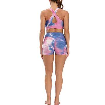 Stylish niyokki Ribbed Seamless Workout Set for Women