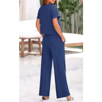 NALANISA Two Piece Summer Outfit Set for Women