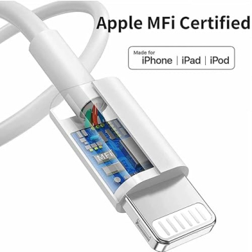 20W iPhone Fast Charger with 10FT Cable for Quick Charging