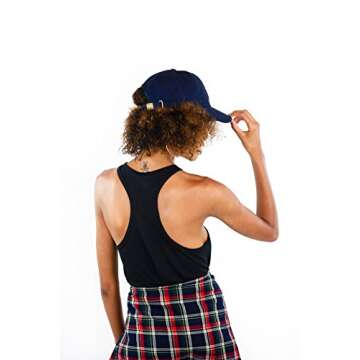 Grace Eleyae Women’s Adjustable Satin-Lined Baseball Hat – Protect Your Hair in Style