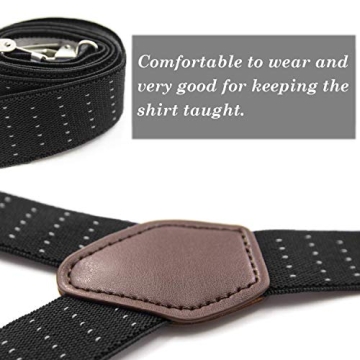 Stay Gent Y-Style Shirt Stays for Men - Adjustable & Non-Slip