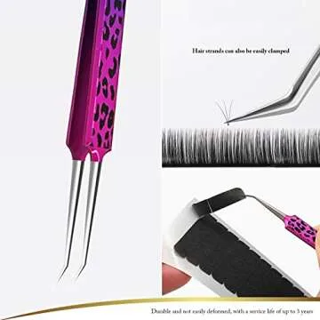 EHDIS Hair Extension Tape Tabs with Glue Remover Tool and Tweezers