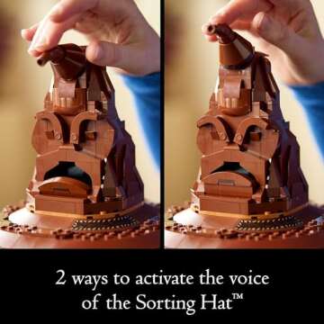 LEGO Harry Potter Sorting Hat Set with Sound Features