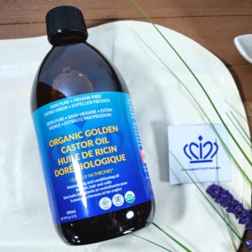 Pure Organic Castor Oil for Hair, Skin & Wellness