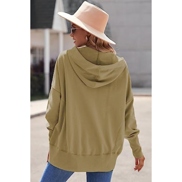 AlvaQ Womens Oversized Hoodie Sweatshirt for Style and Comfort