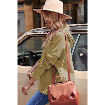 AlvaQ Womens Oversized Hoodie Sweatshirt for Style and Comfort