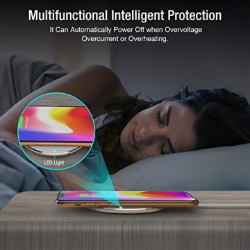 TOZO W1 Wireless Charger - Elegant, Fast & Qi Certified